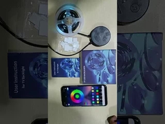 USB mặt cười Bluetooth thiết lập đèn LED TV nền bầu không khí ánh sáng