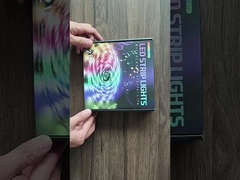 300PCS Đèn dây LED dính dễ dàng cài đặt với dải băng hỗ trợ dính