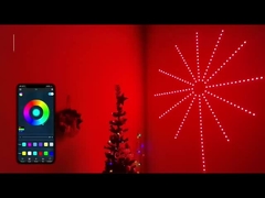 Trang trí Giáng sinh dẫn nhạc chạy ngựa đèn nổ với đèn khói ma thuật có thể giải quyết